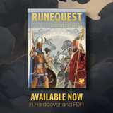 Out now: a new look Glorantha Sourcebook 