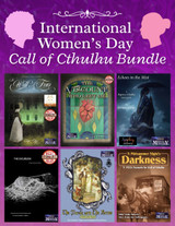 Battle the Cthulhu mythos using feminism and suffrajitsu: Call of Cthulhu International Women's Day Bundle