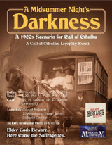 Call of Cthulhu returns to the Ballarat Heritage Festival with A Midsummer's Night Darkness (May 22nd 2025)