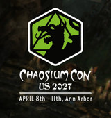 Chaosium Con US returns in 2027, April 8 - 11 – and Badges and Hotel Block are now open!