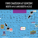 Chaosium at Gen Con 2022: find us at Booth 411 and Booth 1243