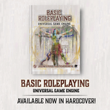 Basic Roleplaying: Universal Game Engine is out now in hardback