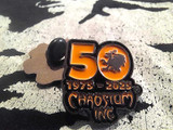 Our special 50th anniversary pin!