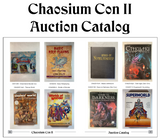 Now available for viewing: the Chaosium Con II Collectables Auction Catalog