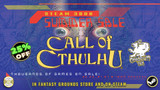 Fantasy Grounds Call of Cthulhu titles are all 25% off in Steam's Summer Sale