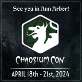 It's exactly one month until Chaosium Con in Ann Arbor - and you can still get a badge!