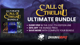 DriveThruRPG's Call of Cthulhu Ultimate Bundle: complete your collection at 30% off