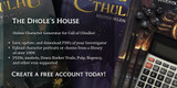 The Dhole's House: create, track, save, and print characters for Call of Cthulhu for free!