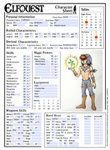 Rick rolls up an ElfQuest character