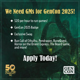 We need GMs for Gen Con 2025!