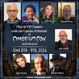 Chaosium Con Australia Update: Event Registration is now open, and check out our VIP Games!