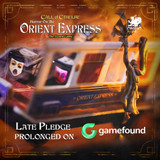 Late Pledge for Horror on the Orient Express: The Board Game has been extended until November 30th!
