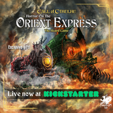 All Aboard! Horror on the Orient Express: The Board Game is live on Kickstarter!