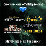 Chaosium will be at Tabletop Scotland (Edinburgh, Sept 6-8)
