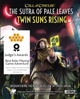 Call of Cthulhu's The Sutra of Pale Leaves receives Judge's Choice Award for Best Roleplaying Adventure in the UK Games Expo Awards