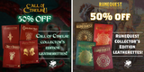Save 50% in our one-off never-to-be-repeated Leatherette Sale