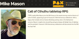 Call of Cthulhu's Mike Mason will be a special guest at PAX AUS (Oct 10-12)
