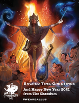 Chaosium sends Sacred Time Greetings and wishes everyone all the best for 2021