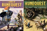 Release dates – Lands of RuneQuest: Sartar is coming in October; RuneQuest: The Apple Lane Campaign to follow in November