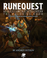 More coloring fun at home: Chaosium releases RuneQuest The Coloring Book as a free download