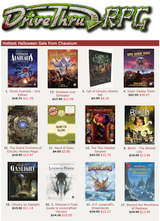 634 Chaosium titles are 30% off in DriveThruRPG's Halloween Sale