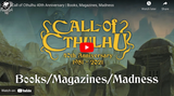 Call of Cthulhu 40th Anniversary – Books, Magazines, Madness!