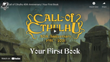 Call of Cthulhu 40th Anniversary - Your First Book