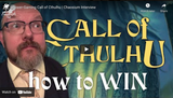 Chaosium Interviews: Power-Gaming Call of Cthulhu with Mike Mason