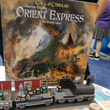 We're demoing Horror on the Orient Express The Board Game at PAX Unplugged this weekend!