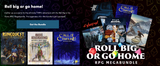 RuneQuest, BRP and Call of Cthulhu are in the Roll Big or Go Home RPG Megabundle at Humble
