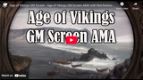 Watch Age of Vikings AMA: GM Screen, with Jason Durall and Neil Robinson
