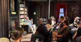 Mike Mason meets Call of Cthulhu fans at The Twisted Spine and Twenty Sided in Brooklyn, NY