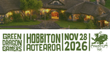 Green Dragon Gaming at Hobbiton - tickets are live!