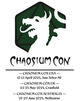 We’re holding THREE Chaosium Cons this year - USA, UK, and Australia: Get your badge and join us in our 50th birthday celebrations!