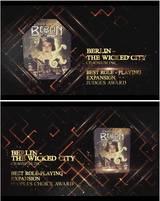 Congratulations to 2020 UK Games Expo Award Winners: Berlin the Wicked City and Paladin - Warriors of Charlemagne