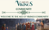 Welcome to the Age of Vikings community - new dedicated website