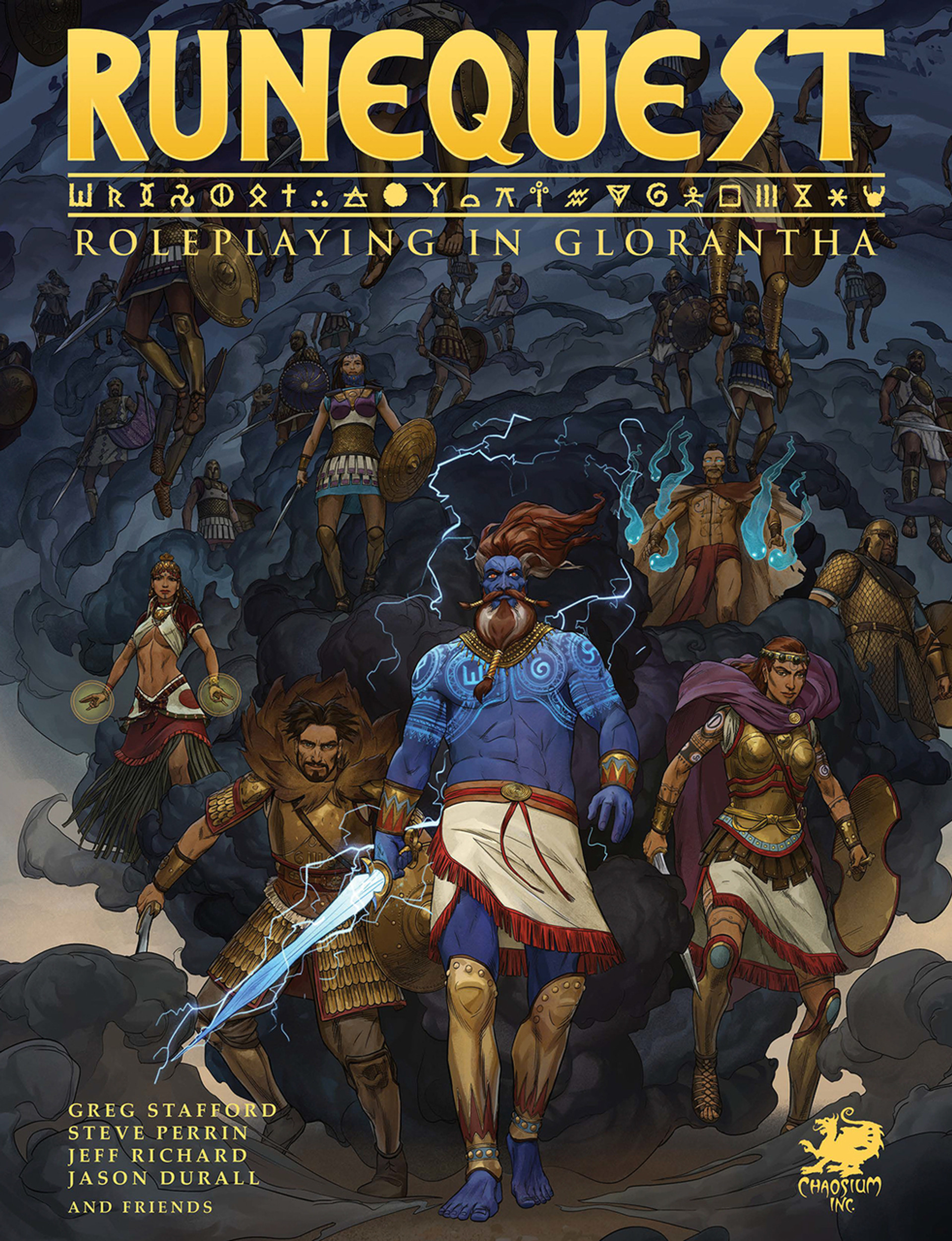 RuneQuest RPG RuneQuest Rules Chaosium Inc runequest-rpg-runequest-rules-chaosium-inc
