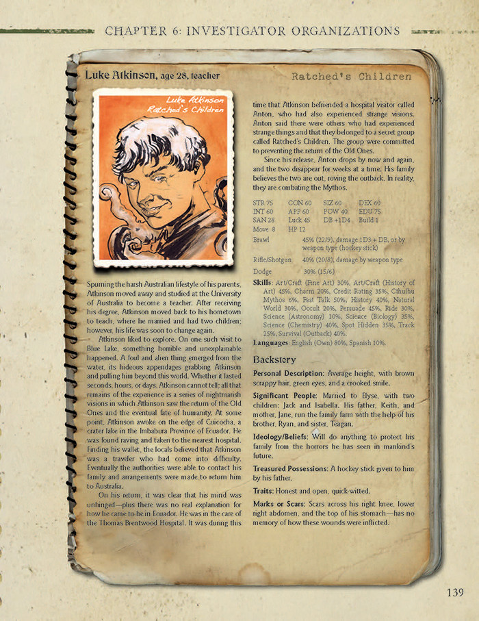 Call of Cthulhu Investigator Handbook 7th Edition