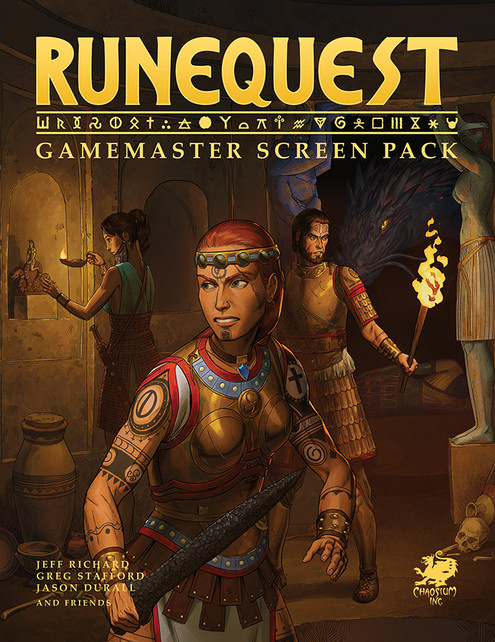 RuneQuest - Gamemaster Screen Pack - PDF - Chaosium Inc.
