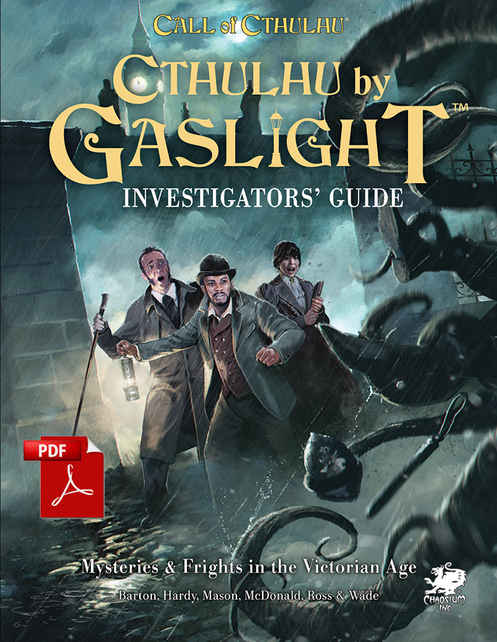 Cthulhu by Gaslight: Investigators' Guide - Front Cover