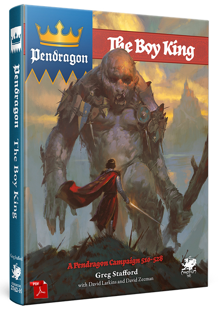 CHA2742 Pendragon The Boy King 3D Front Cover PDF