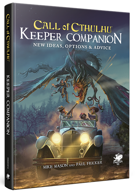 CoC Keeper Companion 3D Front Cover