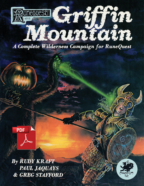 Griffin Mountain - Front Cover