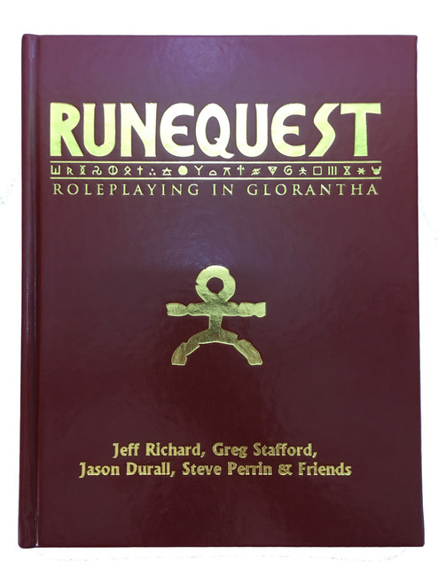 RuneQuest Roleplaying in Glorantha - Leatherette Cover