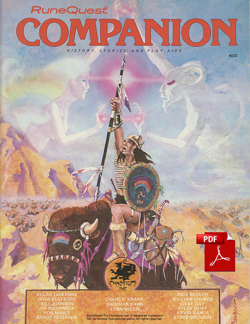 RuneQuest Companion - Front Cover