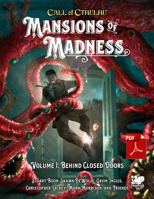 Mansions of Madness: Vol 1 - Behind Closed Door  - Front Cover
