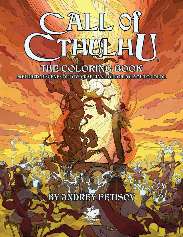 Call of Cthulhu: The Coloring Book - Chaosium Inc.