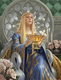 Title Art of The Boy King Lady