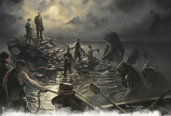 Exhibition room Sea Gods
