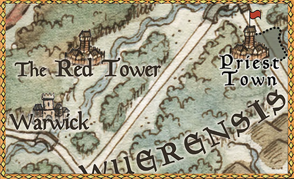 Warwick and The Red Tower